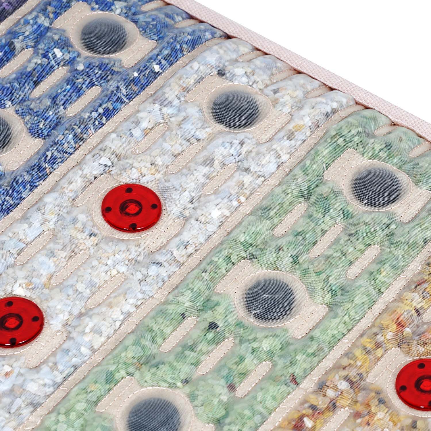 Rainbow Crystal Mini Mat detailed crystal